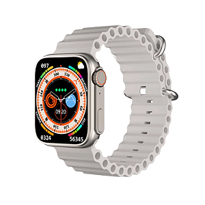 Relógio Smartwatch Blulory Glifo Ultra Mini 45Mm - Cinza