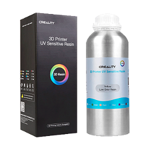 Resina Para Impressora 3D Creality Low Odor 500G - Amarelo