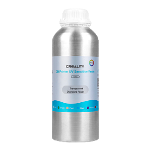 Resina Para Impressora 3D Creality Standard Rigid 500G - Azul Transparente