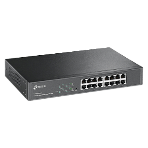 Roteador Tp-Link Hub-Switch 16 Portas 10/100/1000 - (Tl-Sg1016De)