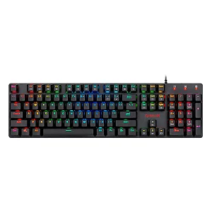Teclado Gamer Redragon K589Rgb-Sp Shrapnel / Rgb / Switch Blue - Preto