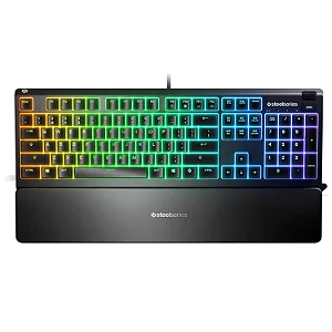Teclado Gamer Steelseries Apex 3 / Espanhol - Preto (64806)