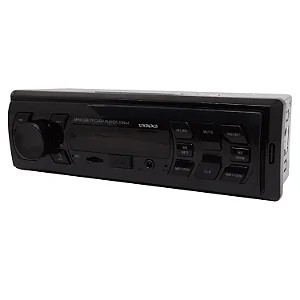 Toca Rádio Satellite Au337B Rádio Fm / Usb / Cartão Sd / Bluetooth / Mp3 - Preto