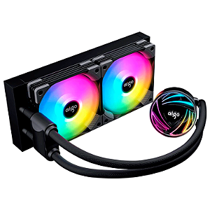 Water Cooler Para Processador Aigo At240 - Preto