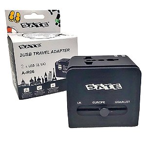 Adaptador Para Tomada De Viagem Satellite A-R06