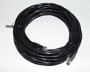 Cabo Iuron Cat6 Utp Patch Cord 24Awg 7/0.20Mm 10M Preto