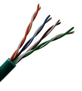 Cabo Iuron O Cat5E Utp 4P 0.50Mm 24Awg Cca 20% Cobre 305M Ve