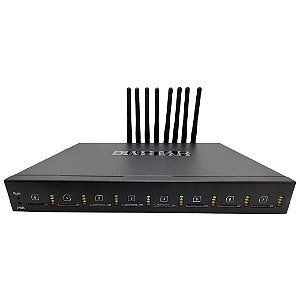 Gateway Goip-08 Uc2000-Ve-8W Gsm Wcdma Dinstar Empresarial