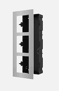 Hikvision Interfone Caixa De Montagem Tripla Ds-Kd-Acf3/S