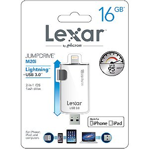 Lexar Jumpdrive 16Gb M20I Iphone Usb 3.0 Ljdm20I-16Gbbnl