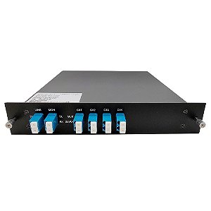 Mux Demux 100G Dwdm 4Ch Dual Fiber C41-C44 Lc-Upc Lgx P.Mon