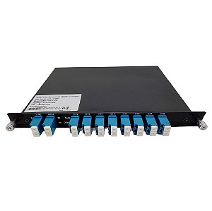 Mux Demux 100G Dwdm 8Ch Dual Fiber C41-C48 Lc-Upc Lgx Quarte
