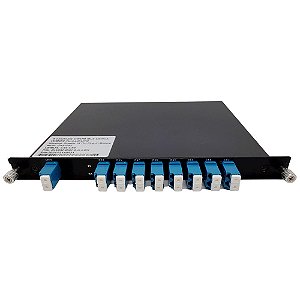 Mux Demux 100G Dwdm-Bidi 8Ch A C43-C58 Lc-Upc Lgx Quarter 19