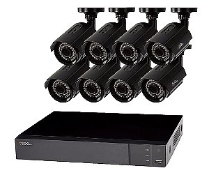 Q-See Kit Seg. Dvr 8Ch+8 Cam Hd1080P + Hdd 1Tb Qth83-8Cn-1
