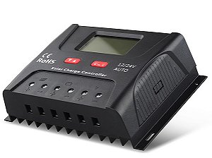 Solar Pwm 50A Controlador 12V/24V Sr-Hp2450