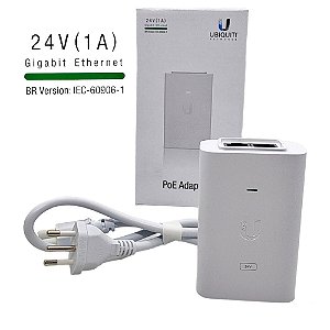Ui. Poe-24-24W-G-Wh-Br Poe Injector 24Vdc 24W 1Amp Giga Bra