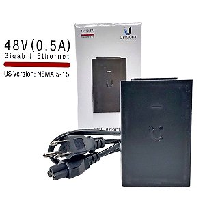 Ui. Poe-48-24W-G Poe Injector 48Vdc 24W 0.5Amp Fonte