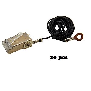 Ui. Tc-Gnd Toughcable Cabo De Conector Rj45 Cx Com 20Pçs