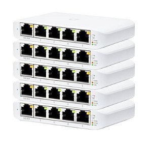 Ui. Usw-Flex-Mini-5 Unifi Switch 5P Giga Rj45 Poe 2.5W 5Pack