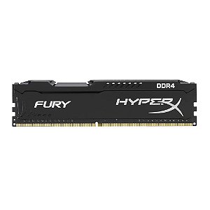 Memoria Ram DDR4 Kingston 2666 MHZ 4 GB Hyperx Fury HX426C16FB3/4 - Preto