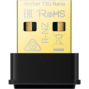 Adaptador Nano USB TP-Link Archer T3U AC1300 MU-MIMO