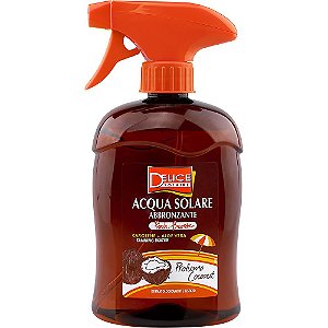 Água Bronzeadora Delice Solaire Fresh Bronze Profumo Coconut - 500mL