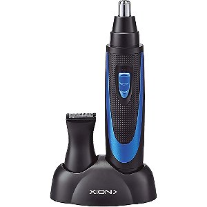 Aparador de Pelos Xion XI-TRIMMER para Nariz e Orelhas 220v - Preto/Azul