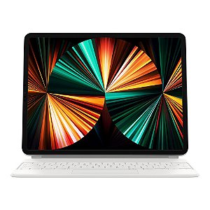 Apple Magic Keyboard para iPad Pro 12.9" 3ra/4ta/5ta Geração MJQL3LL/A - Branco (Inglês)