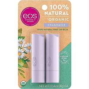 Bálsamo Labial Eos Chamomile - 2 unidades