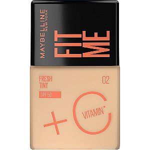 Base Líquida Maybelline Fit Me Fresh Tint SPF 50 02 - 30mL