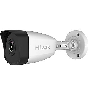 Câmera de Vigilância IP Hilook Bullet IPC-B121H 2.8mm 1080p Externo - Branco/Preto