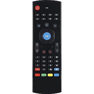 Controle Remoto Universal Krab Air Mouse KB3 USB - Preto