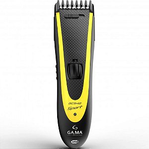 Cortador de Cabelo GA.MA GC542 Sport 14-3784 - Preto/Amarelo