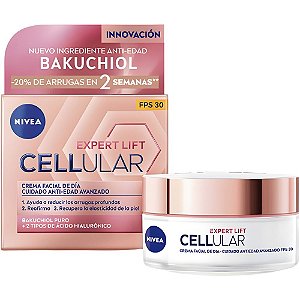 Creme Facial de Dia Nivea Cellular Expert Lift Bakuchiol FPS 30 - 50mL