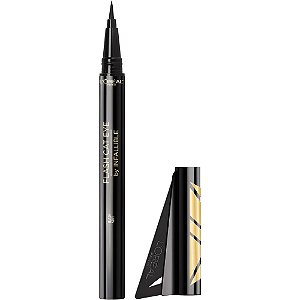 Delineador de Olhos Líquido L'Oréal Paris Infallible Flash Cat Eye Waterproof 220 Black