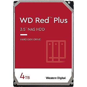 Disco Rígido Interno Western Digital WD Red Plus NAS 4 TB (WD40EFPX)