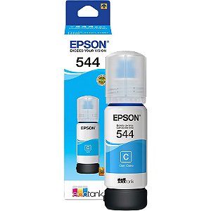 Frasco de Tinta Epson T544 - Ciano 65mL