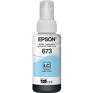 Garrafa de Tinta Epson T673520 - Ciano Claro 70mL