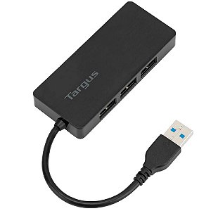 Hub Targus ACH124US USB 4 em 1 - Preto