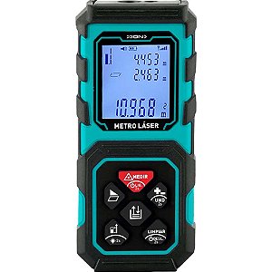 Medidor de Distância Xion XI-TOOLASER - Azul Claro/Preto