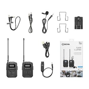Microfone Boya BY-WM6S - Preto