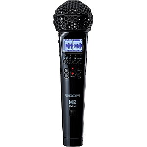 Microfone Gravador Zoom M2 MicTrak - Preto