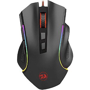 Mouse Gamer Redragon Griffin M607 USB - Preto