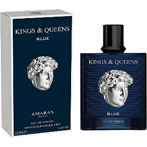 Perfume Amaran Kings & Queens Blue EDP - Masculino 100mL