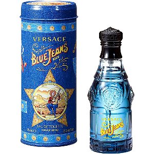 Perfume Versace Blue Jeans EDT - Masculino 75mL