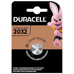 Pilha Botão Duracell CR2032