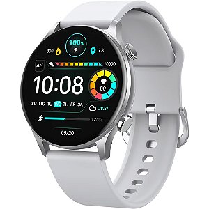 Relógio Smartwatch Haylou Solar Plus LS16 - Prata