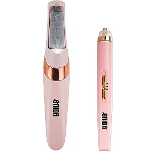 Removedor de Calos + Lixador de Unhas Onida ON-562 - Rosa