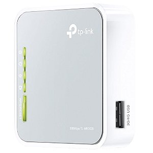 Roteador Sem fio TP-Link TL-MR3020 Portátil 3G/4G 10/100 Mbps