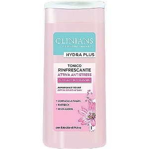 Tônico Facial Clinians Hydra Plus Rinfrescante Attiva Antistress - 200mL